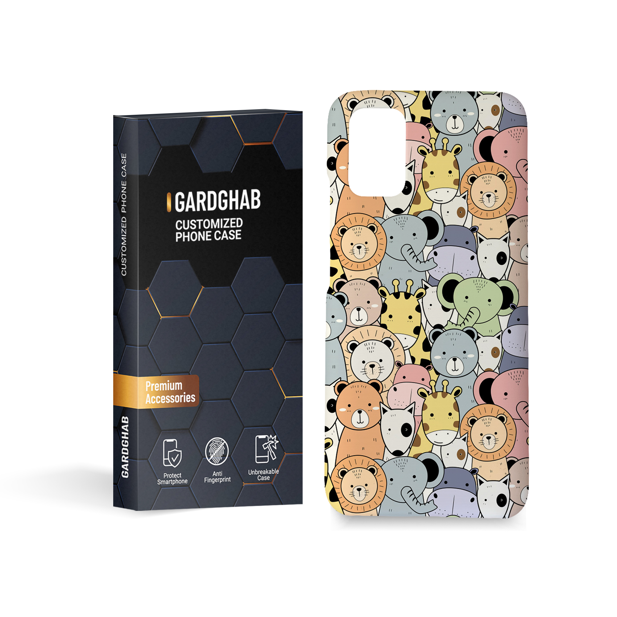 کاور گارد قاب مدل فانتزی مناسب برای گوشی موبایل شیائومی poco m3