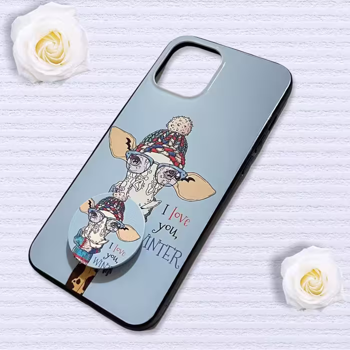 کاور طرح camel مناسب برای گوشی موبایل اپل IPHONE 11 به همراه پایه نگهدارنده