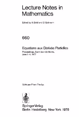 خرید و دانلود نسخه کامل کتاب Equations aux Derivee Partielles