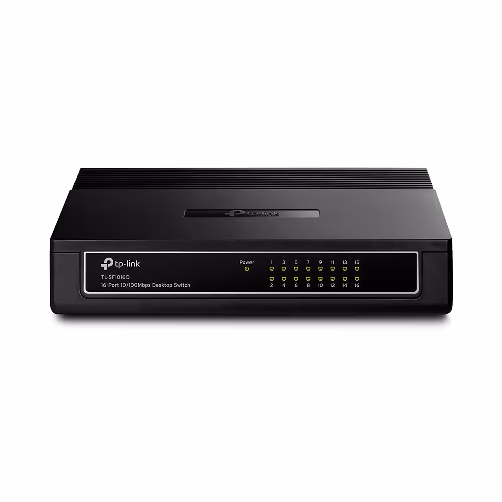 TP-LINK TL-SF1016D 16-Port 10/100Mbps Switch - تکنو لینک 148
