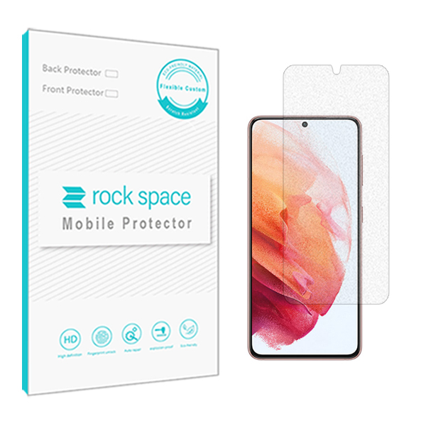 گلس سامسونگ Galaxy S21 Ultra 5G مدل نانو هیدروژل مات برند راک اسپیس کد S