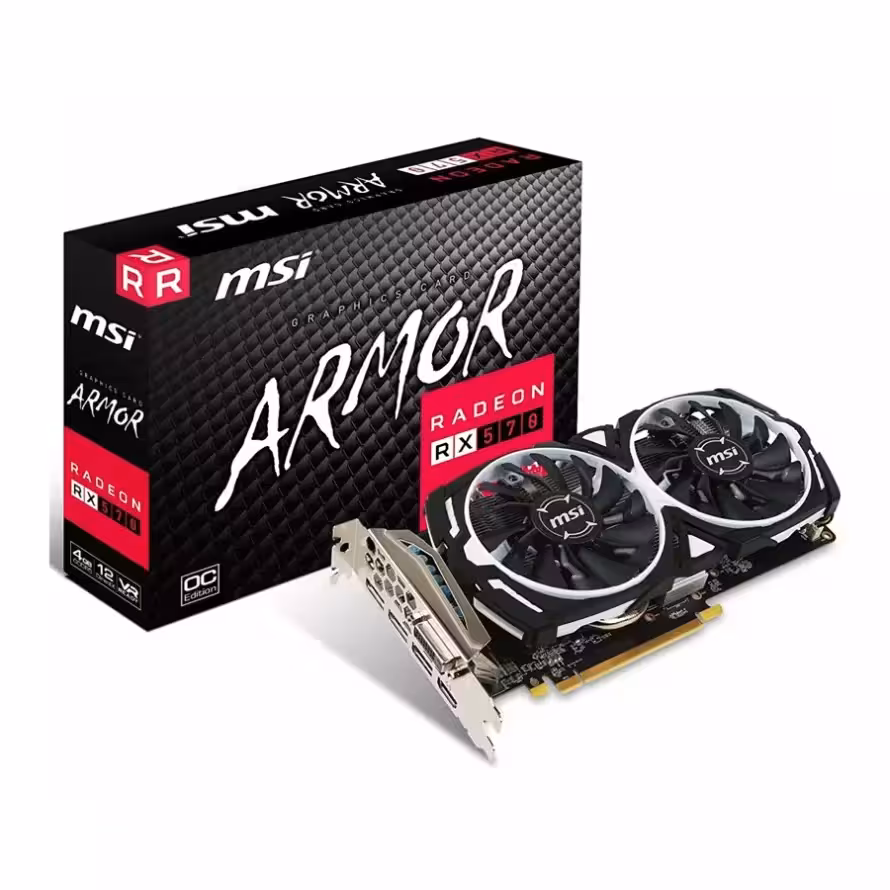 کارت گرافیک ام اس آی RX 570 ARMOR 4GB OC