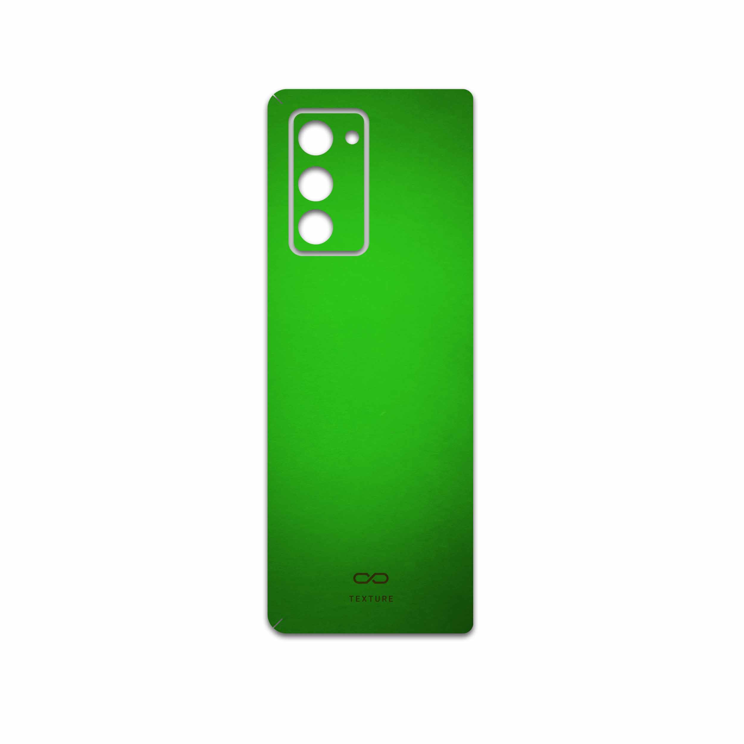 برچسب پوششی ماهوت مدل Metallic-Green مناسب برای گوشی موبایل سامسونگ Galaxy Z FOLD 2