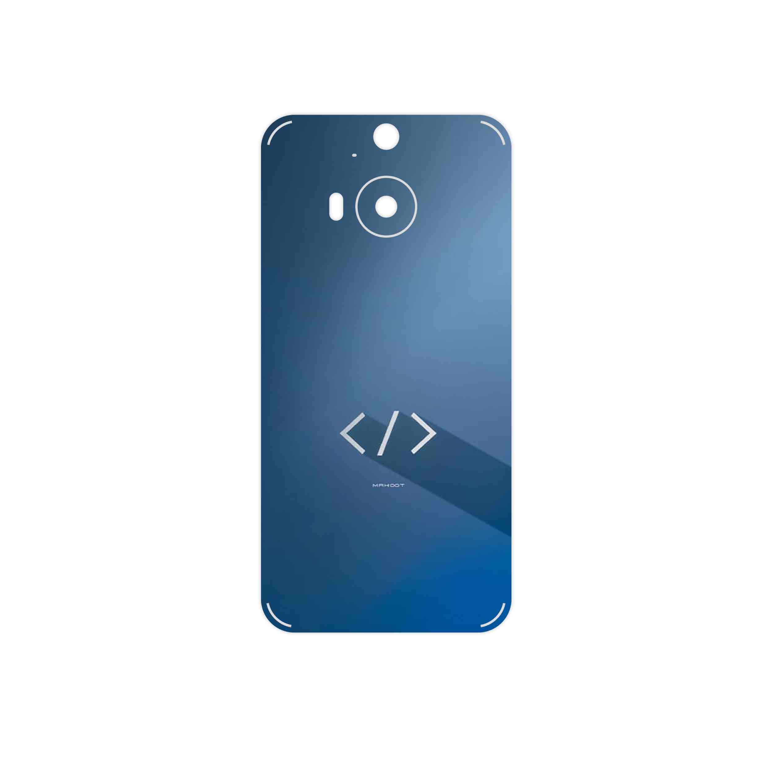 برچسب پوششی ماهوت مدل Minimal Coding icon مناسب برای گوشی موبایل اچ تی سی One M9 Plus