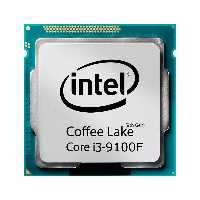 پردازنده مرکزی اینتل سری Coffee Lake مدل Core i3-9100F Tray