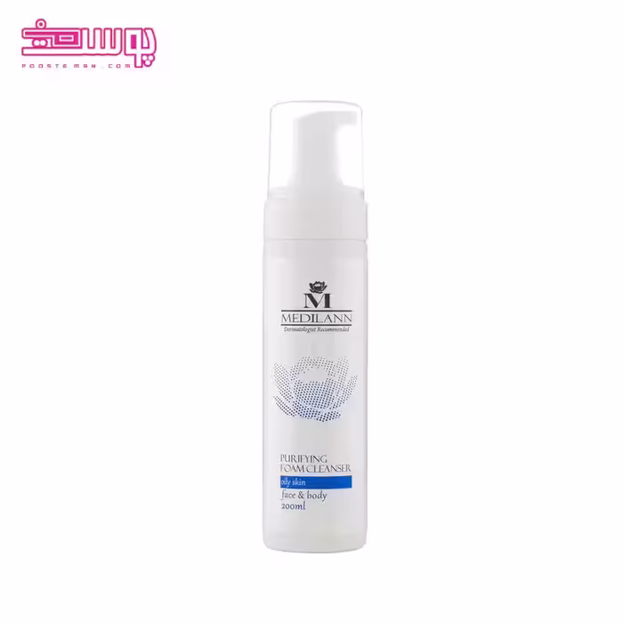 فوم شستشوی پوست چرب مدیلن حجم 200ml