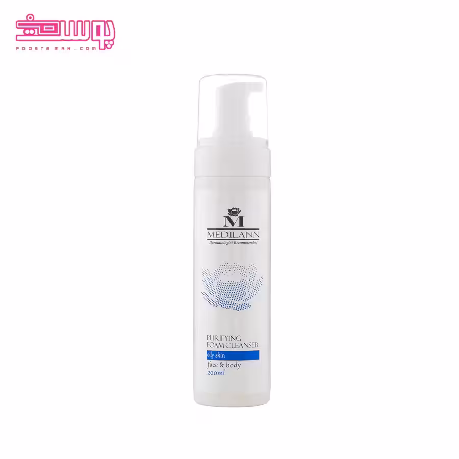 فوم شستشوی پوست چرب مدیلن حجم 200ml