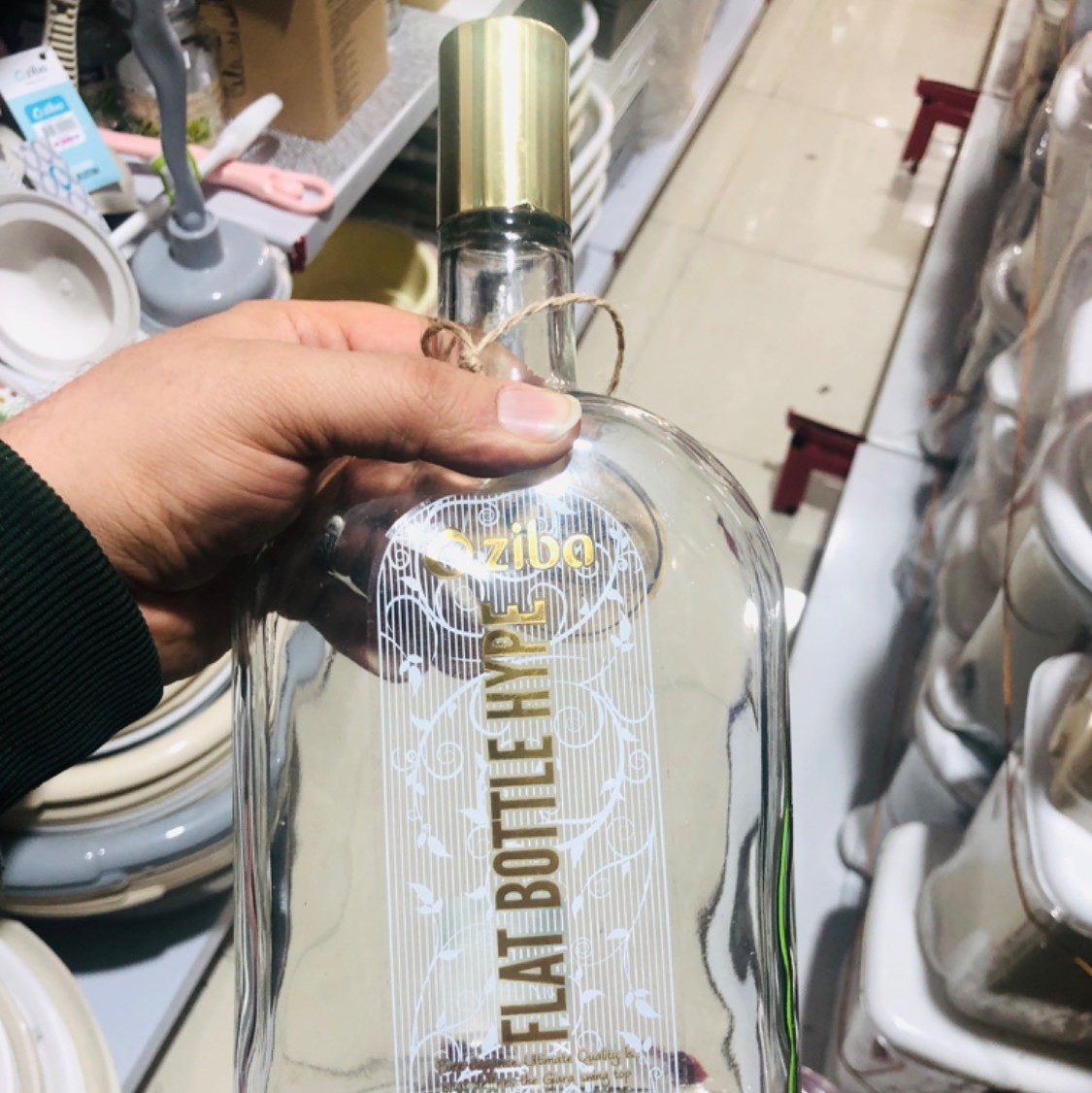 بطری Flat bottle hype