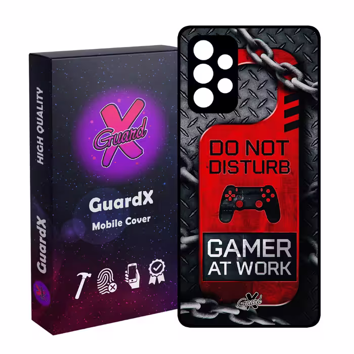 کاور گارد ایکس طرح Gamer مدل Glass10001 مناسب برای گوشی موبایل سامسونگ Galaxy A72