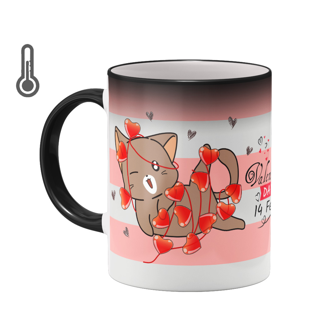 ماگ حرارتی بیگ ماگ مدل عاشقانه کد 1063