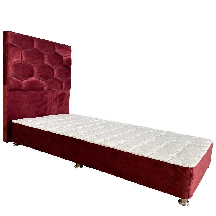 تخت خواب یک نفره کد ZAM90 سایز 200 × 90 سانتی متر