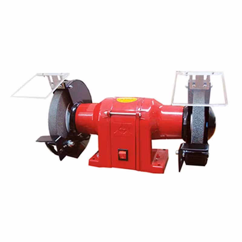 سنگ رومیزی ( چرخ سنباده ) 200 میلیمتر تک فاز محک مدل GD-200-1H  MAHAK Bench Grinder Model GD-200-1H