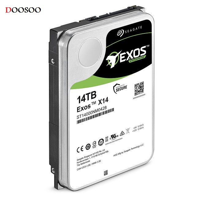هارد دیسک اینترنال سیگیت مدل Exos ST14000NM001G ظرفیت 14 ترابایت - دوسو آی تی