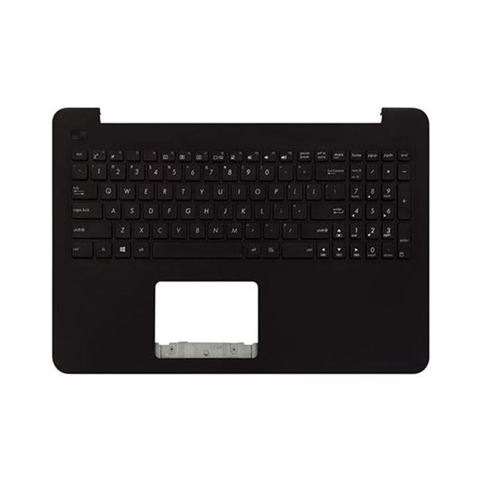 کیبورد لپ تاپ ایسوس VivoBook X556 مشکی با قاب C قهوه ای