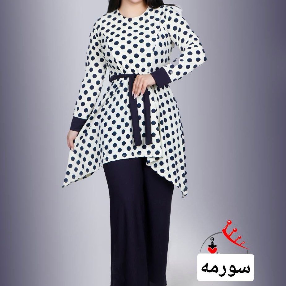 تونیک شلوار سیمین