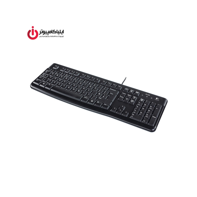 کیبورد سیم دار لاجیتک مدل LOGITECK K120