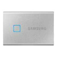 اس اس دی اکسترنال سامسونگ T7 Touch 2TB Silver