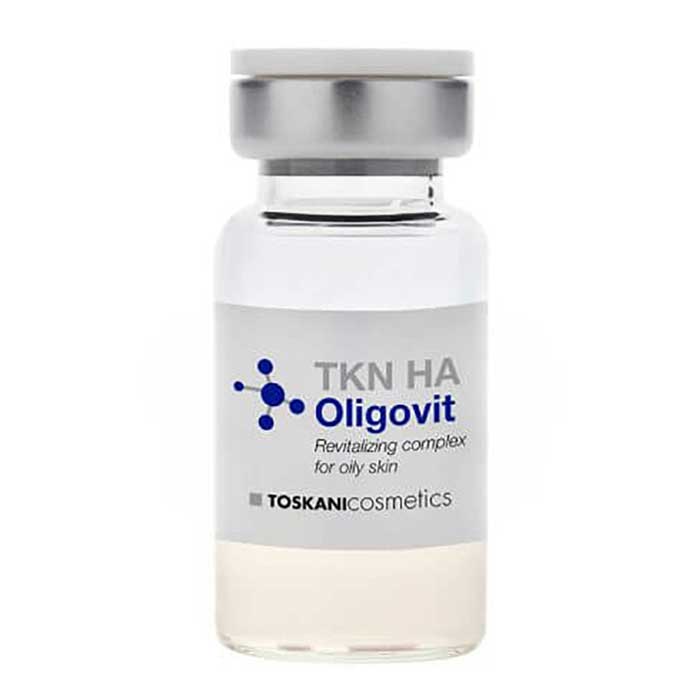 کوکتل تقویت کننده پوست توسکانی مدل TKN HA Oligovit حجم 5 میل