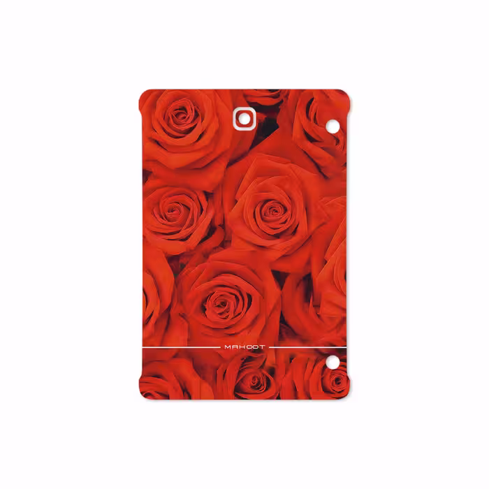 برچسب پوششی ماهوت مدل Red-Flower مناسب برای تبلت سامسونگ Galaxy Tab S2 8.0 2015 T715