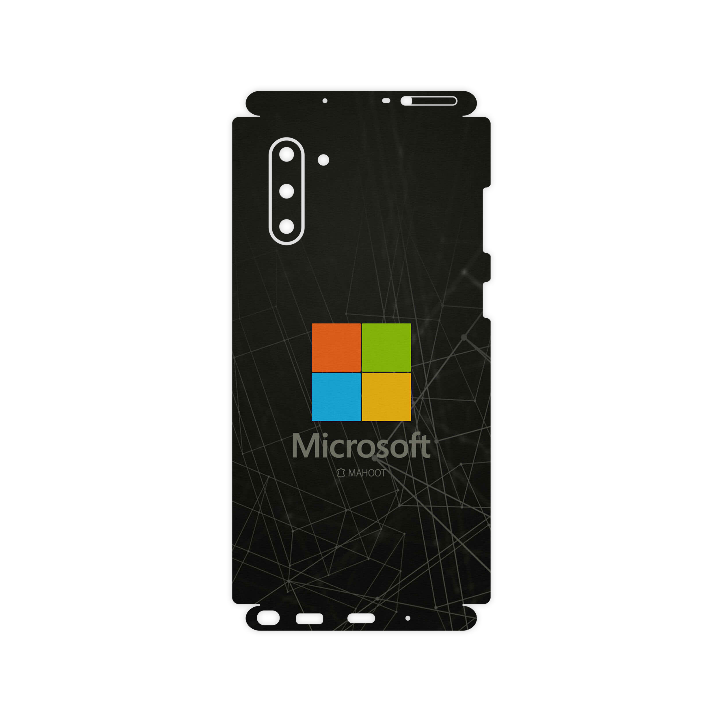 برچسب پوششی ماهوت مدل Mcrsft-FullSkin مناسب برای گوشی موبایل سامسونگ Galaxy Note10