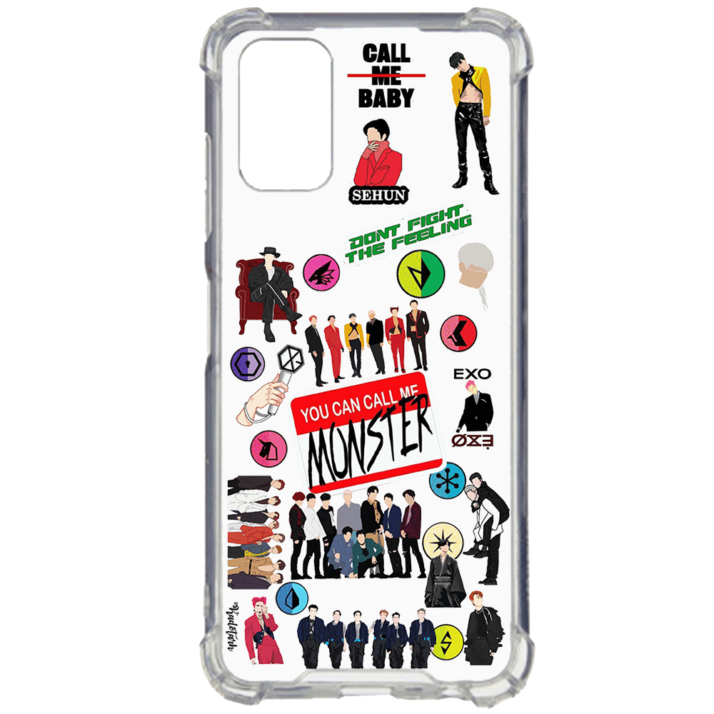 کاور طرح EXO مناسب برای گوشی موبایل سامسونگ Galaxy A72 