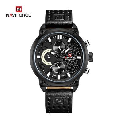 ساعت مچی مردانه نیوی فورس مدل NF 9068L B/W/B