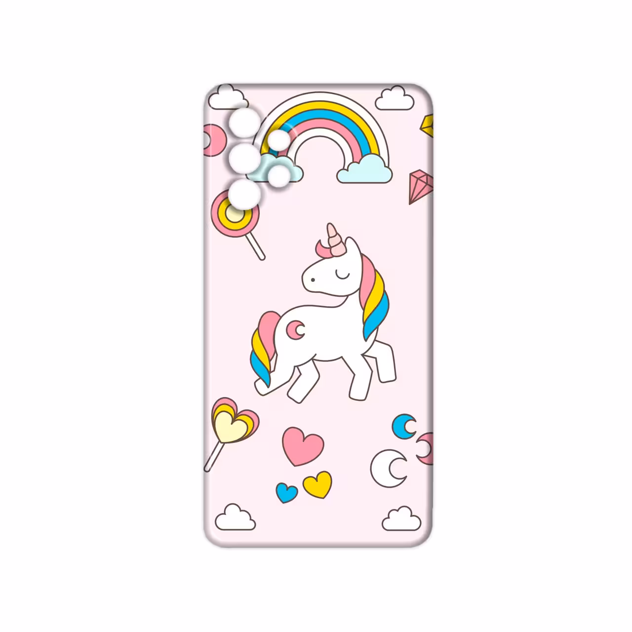 کاور مدل یونیکورن کد 187 مناسب برای گوشی موبایل سامسونگ galaxy A13 4G 