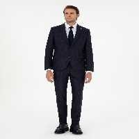 کت و شلوار مردانه سرمه ای پیرکاردین - فروشگاه لباس شهرمون