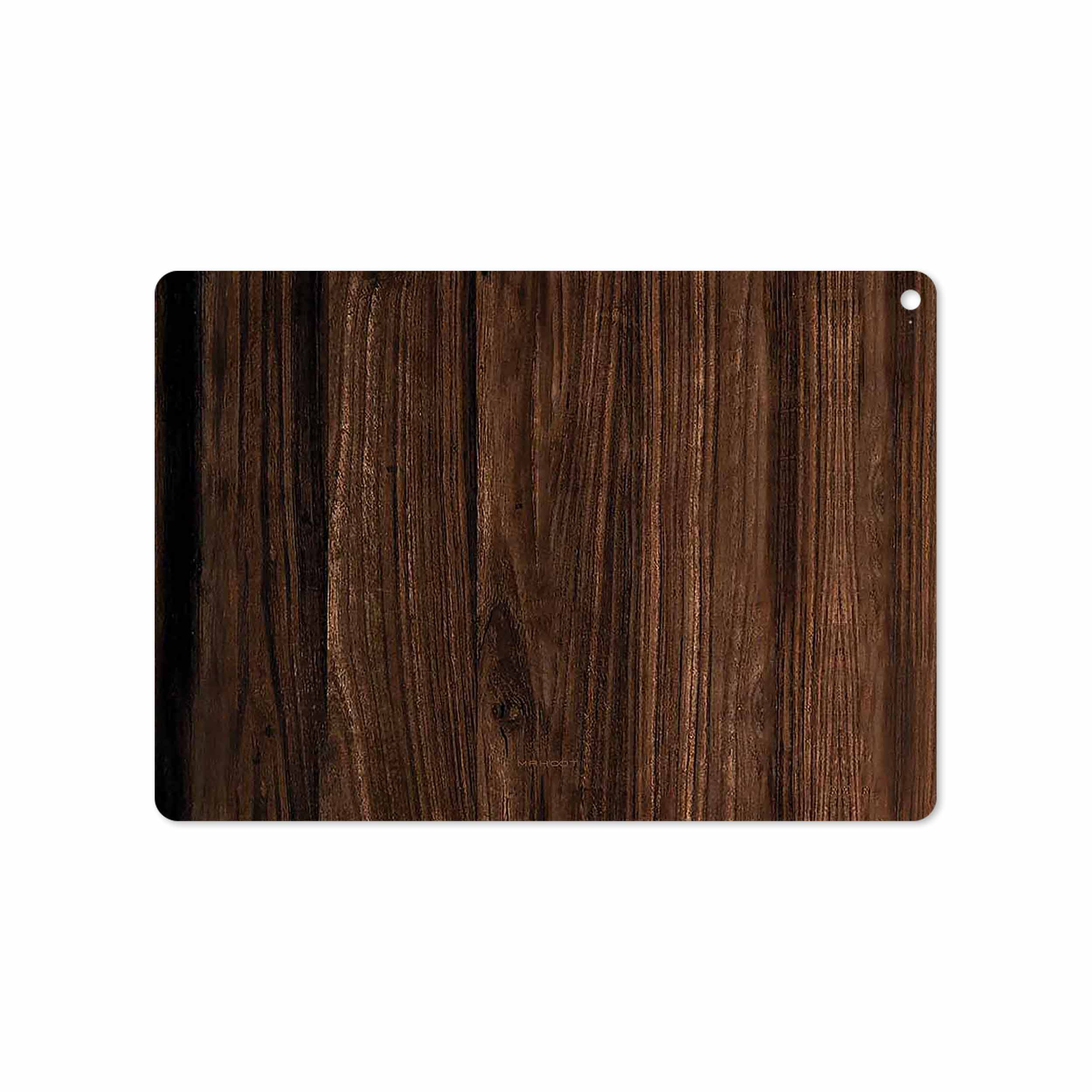 برچسب پوششی ماهوت مدل Dark Walnut Wood مناسب برای تبلت اپل iPad Air 2 2014 A1566
