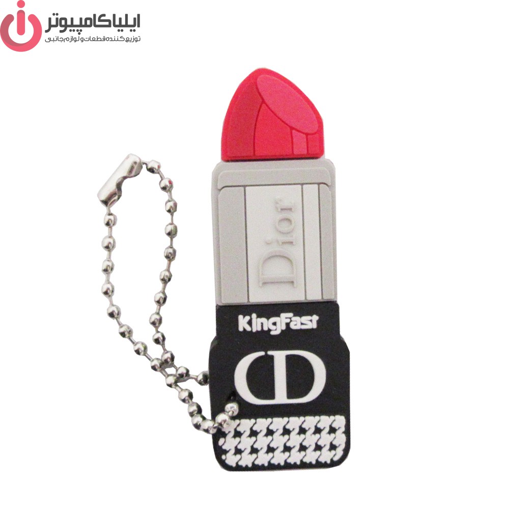 فلش مموری فانتزی کینگ فست طرح Lipstick ظرفیت 32 گیگابایت