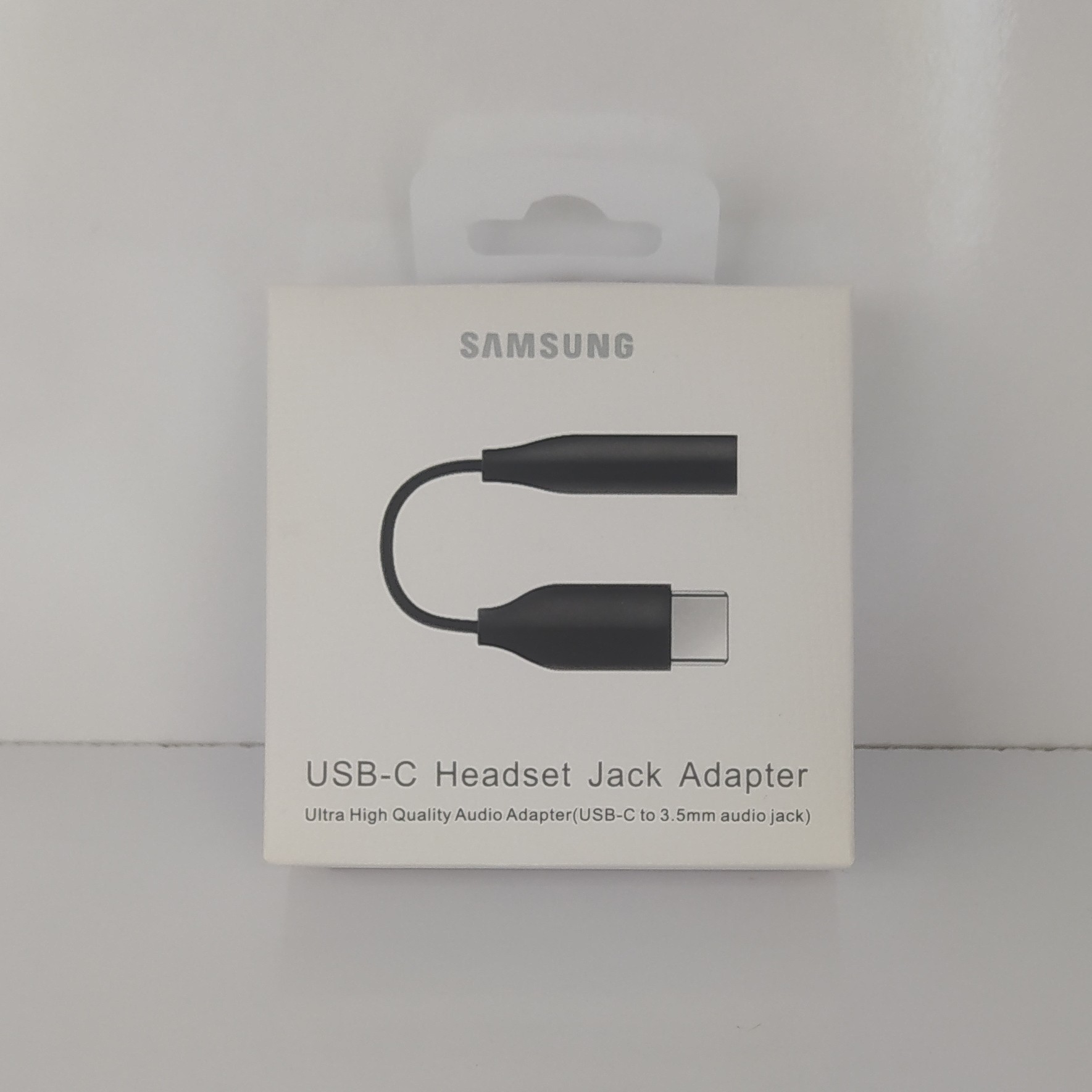 تبدیل تایپ سی به جک -اورجینال سامسونگ-رنگ سفید و مشکی 