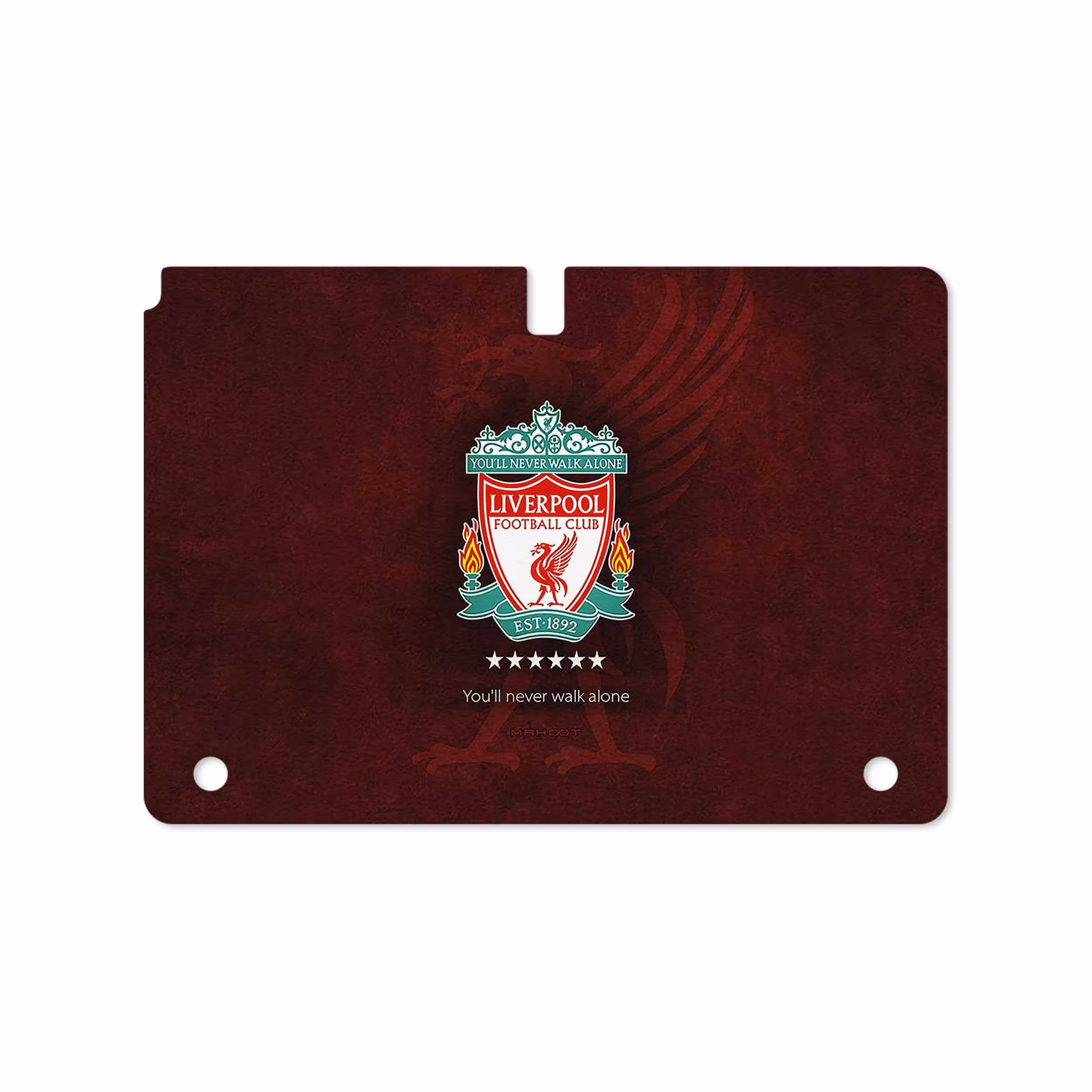 برچسب پوششی ماهوت مدل Liverpool مناسب برای تبلت سامسونگ Galaxy Note 10.1 2012 N8010
