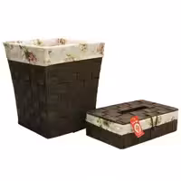 ست سطل زباله و جای دستمال کاغذی پگاه صنعت مدل SE142