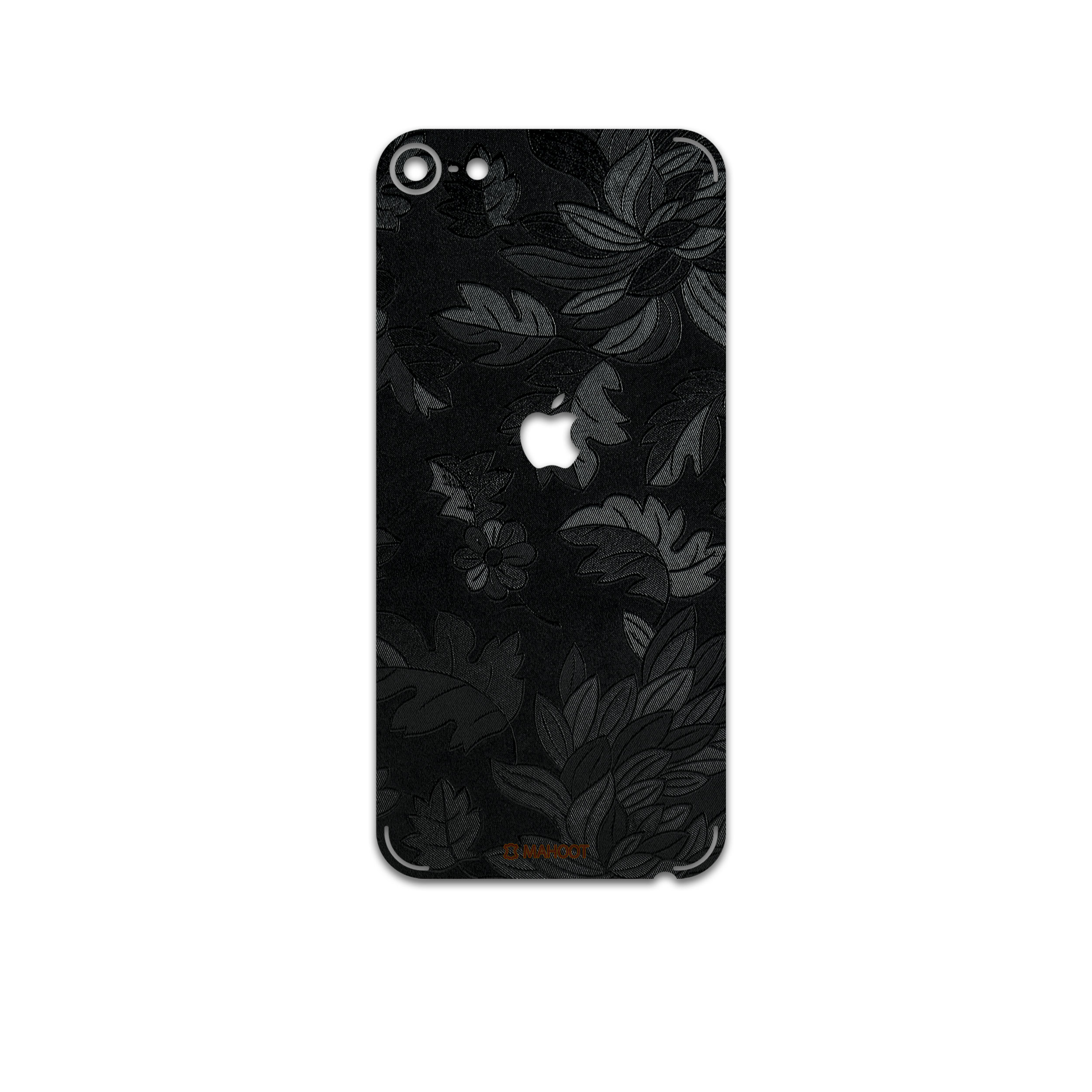 برچسب پوششی ماهوت مدل Black-Wildflower مناسب برای گوشی موبایل اپل iPod Touch 6TH Gen