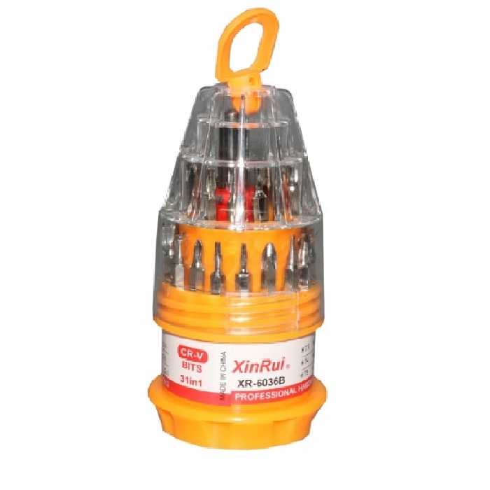 مجموعه 30 عددی سری پیچ گوشتی مدل XR-6036B