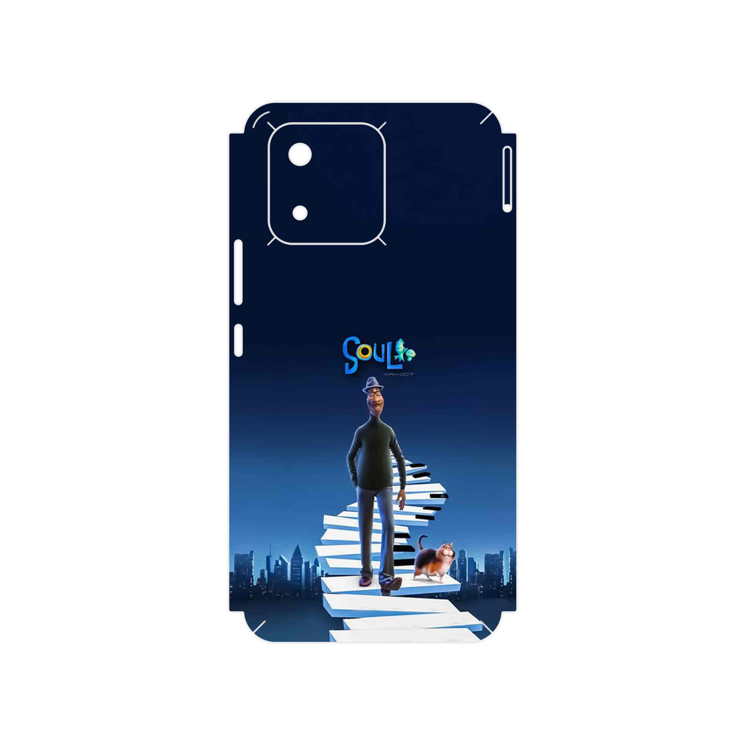 برچسب پوششی ماهوت مدل soul مناسب برای گوشی موبایل آنر X5