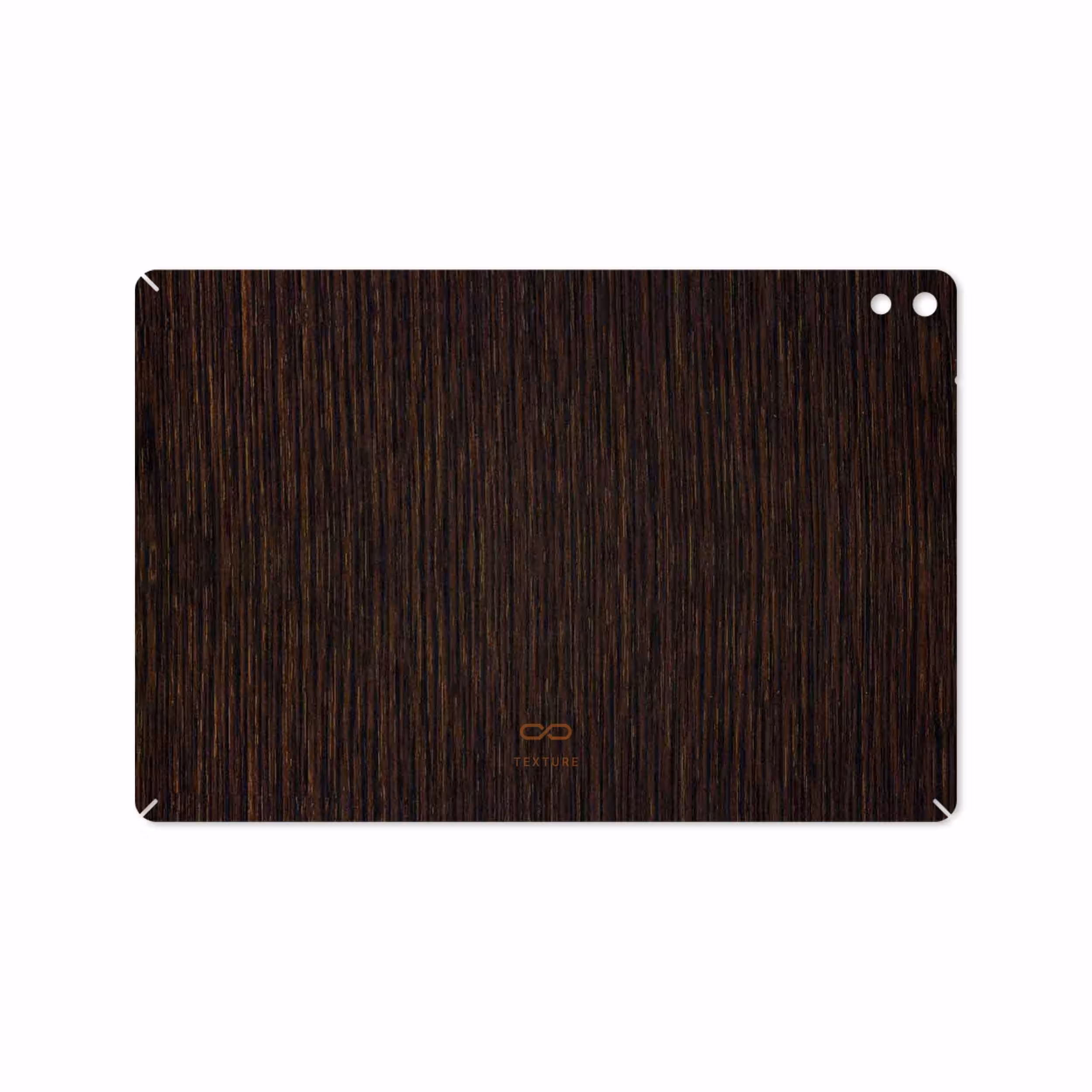 برچسب پوششی ماهوت مدل Dark-Gold-Stripes-Wood مناسب برای تبلت اچ تی سی Nexus 9 2014