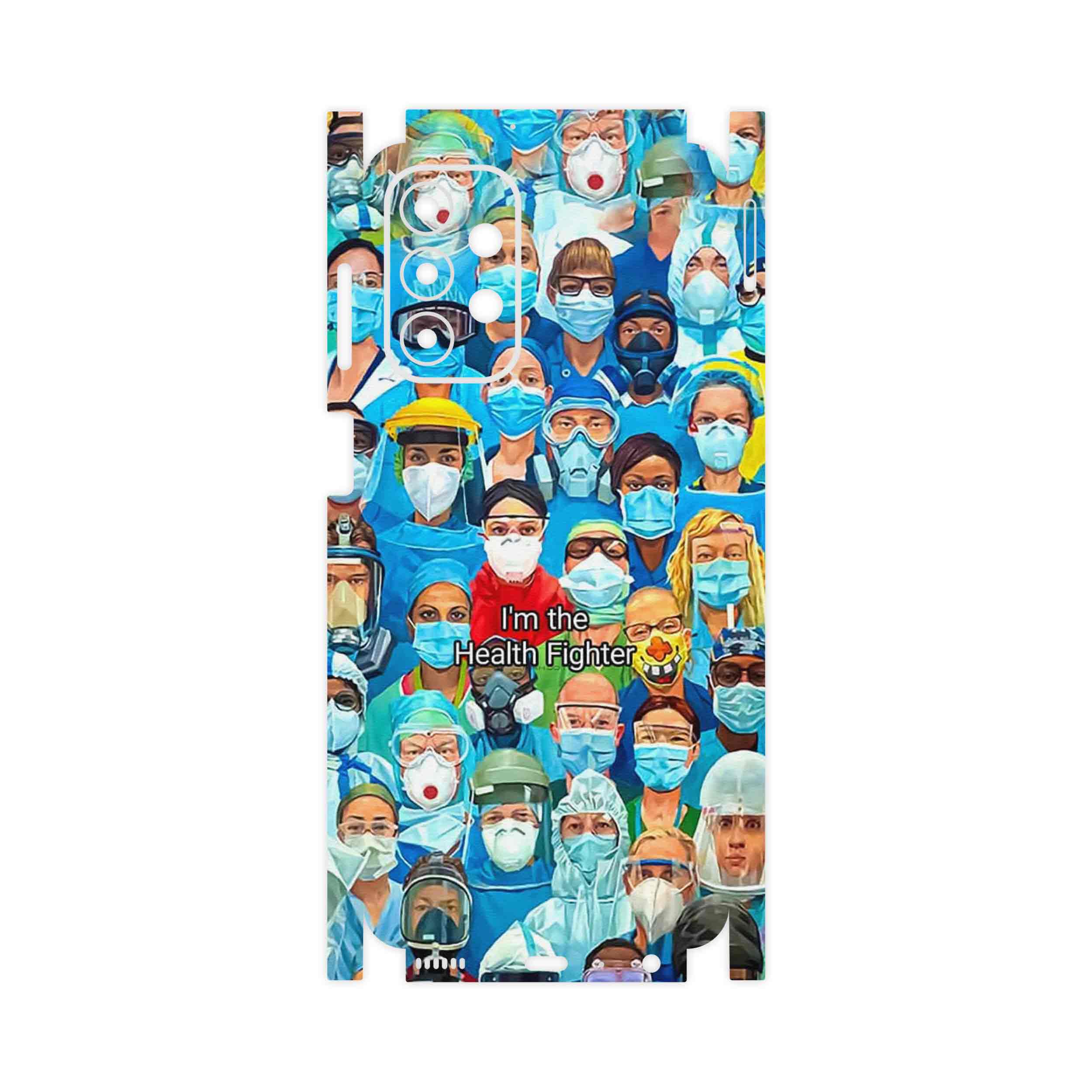 برچسب پوششی ماهوت مدل Nurse-FullSkin مناسب برای گوشی موبایل سامسونگ Galaxy A23