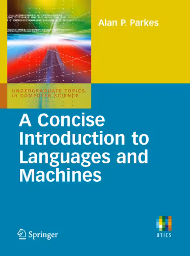 خرید و دانلود نسخه کامل کتاب A Concise Introduction to Languages and Machines