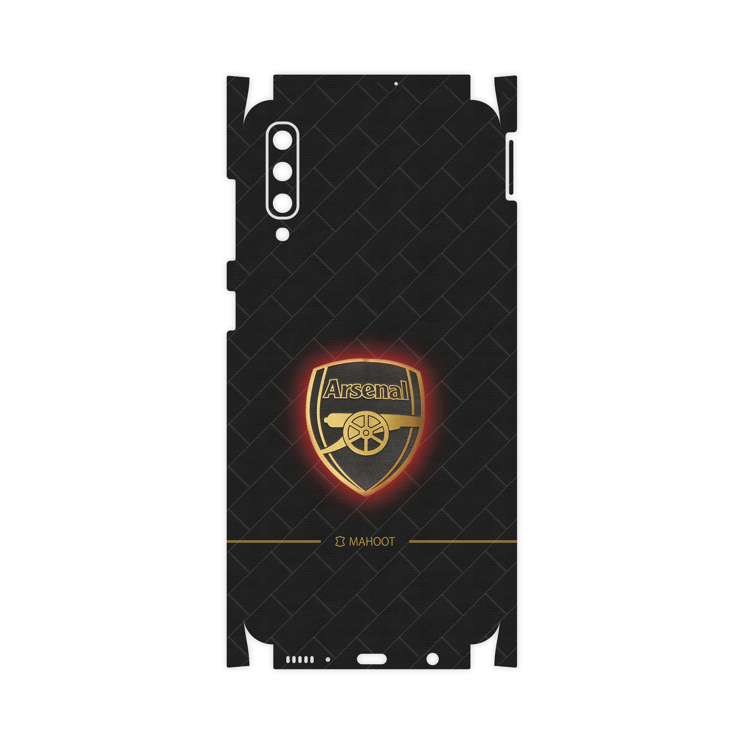 برچسب پوششی  ماهوت مدل Full skin-Arsenal-FC مناسب برای گوشی موبایل سامسونگ Galaxy A50