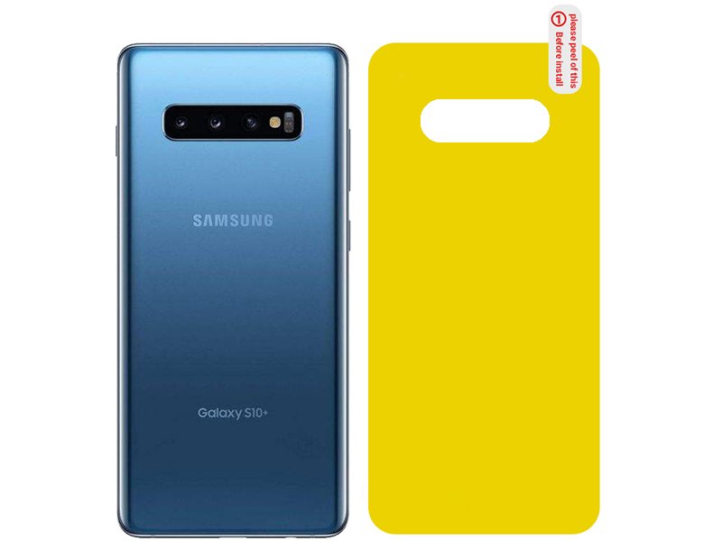 برچسب نانو پشت گوشی مناسب برای گوشی موبایل سامسونگ S10 Plus