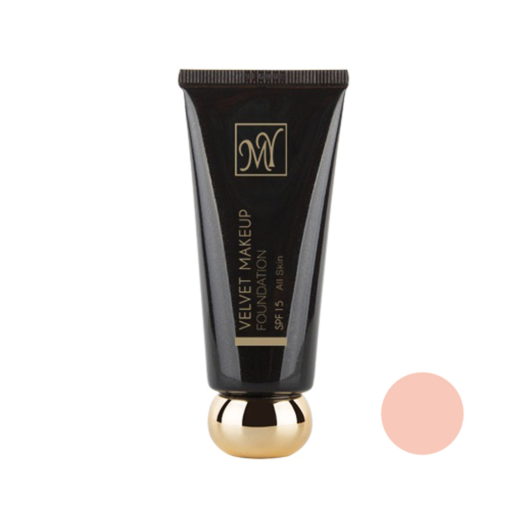 کرم پودر مای سری بلک دایموند مدل ولوت میکاپ شماره 01