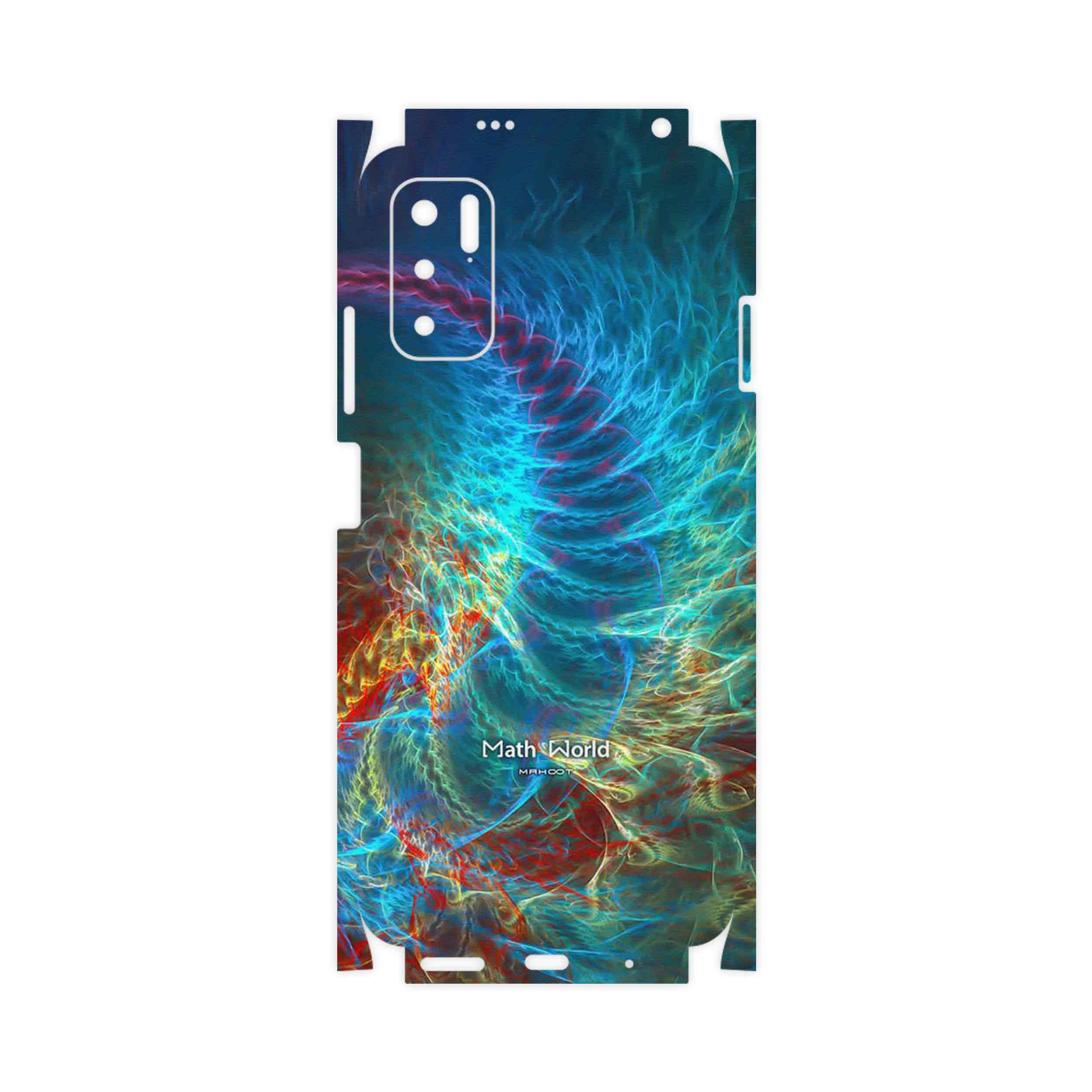 برچسب پوششی ماهوت مدل Mathematical Geometric Shape 1-FullSkin مناسب برای گوشی موبایل شیائومی Redmi Note 10 5G