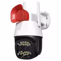 دوربین مداربسته مینی اسپیددام چرخشی آژیردار A7 مدل V380