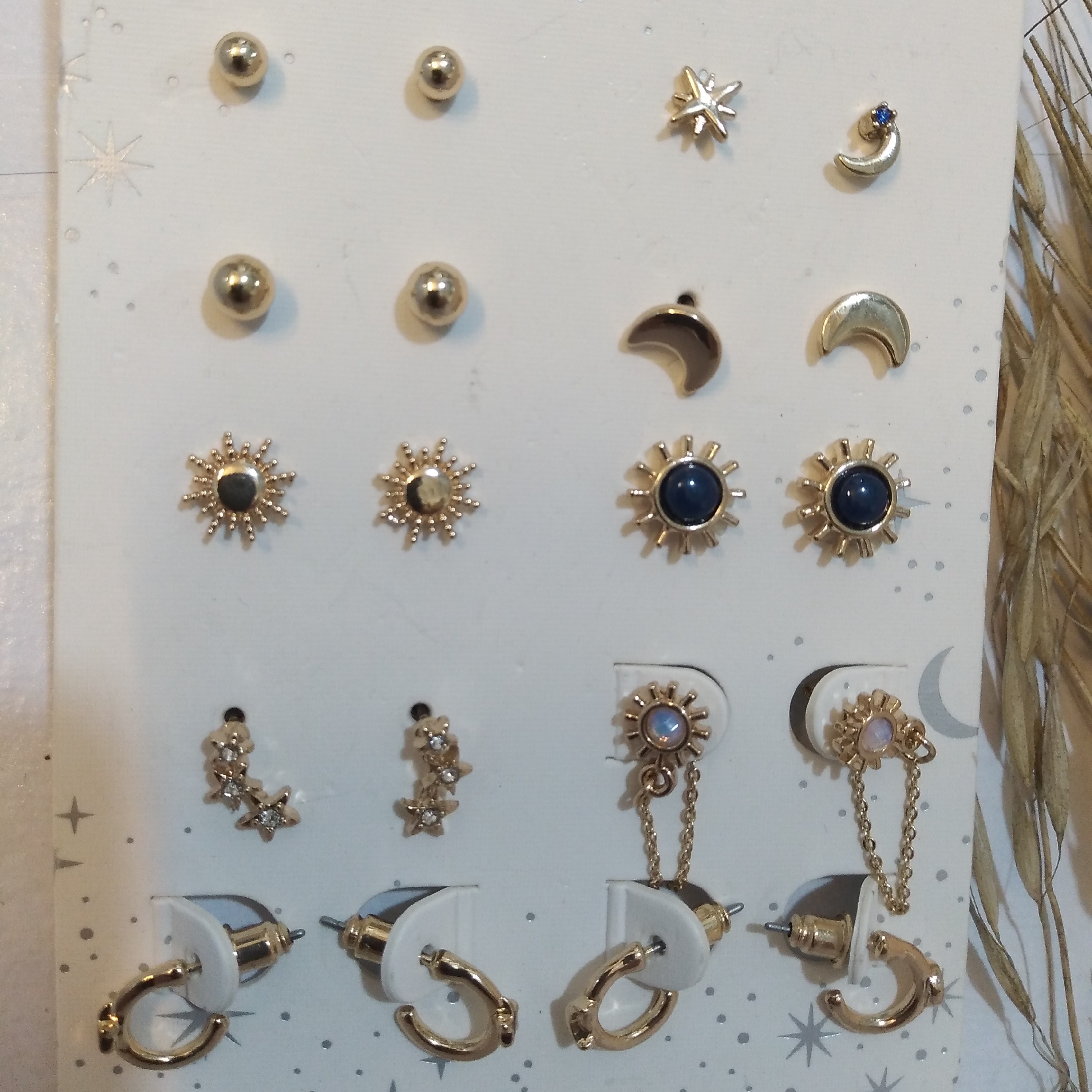 گوشواره پکی استیل