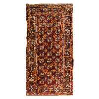 فرش دستبافت دو و نیم متری طرح بلوچ  کد  39.455