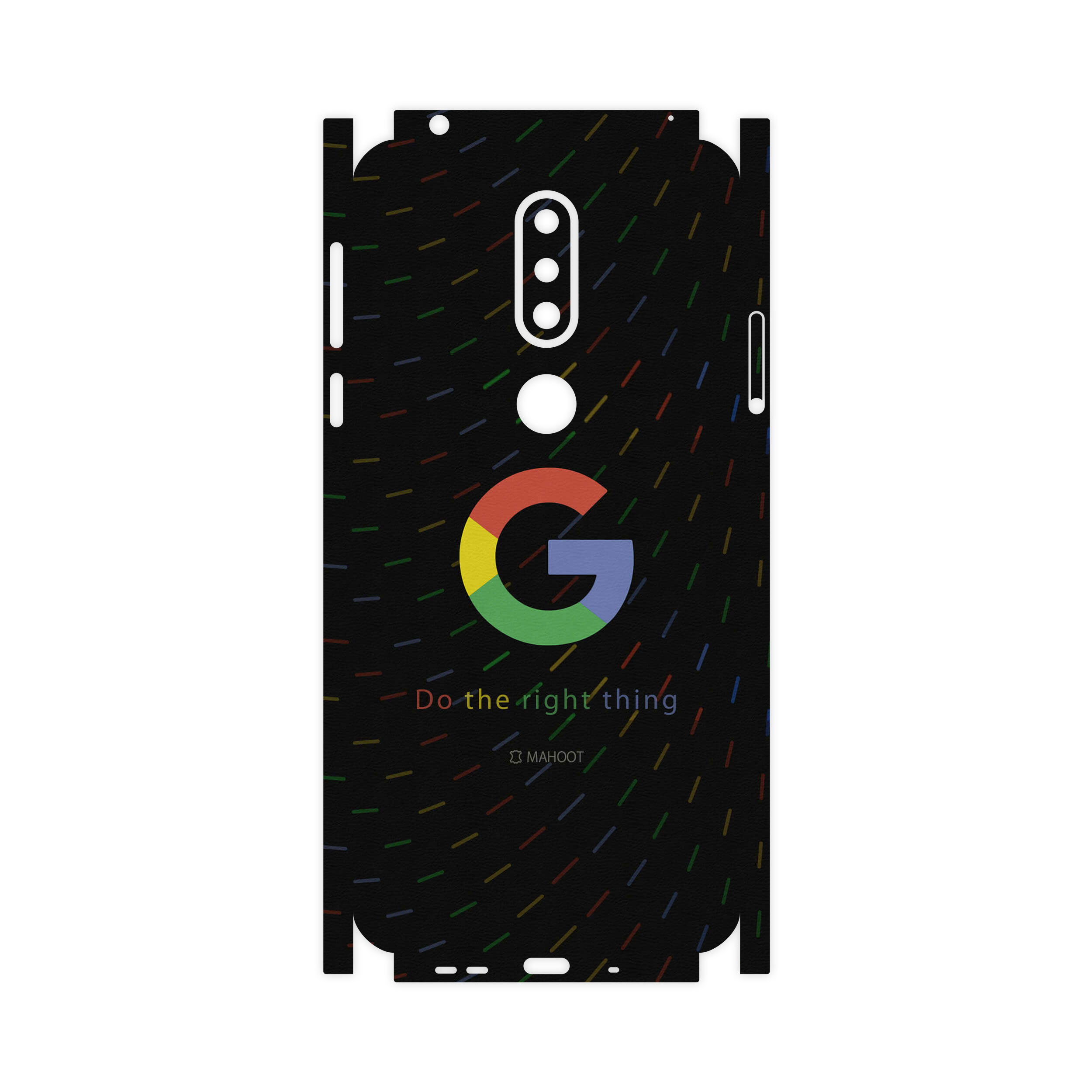 برچسب پوششی ماهوت مدل Ggl-FullSkin مناسب برای گوشی موبایل نوکیا 7.1