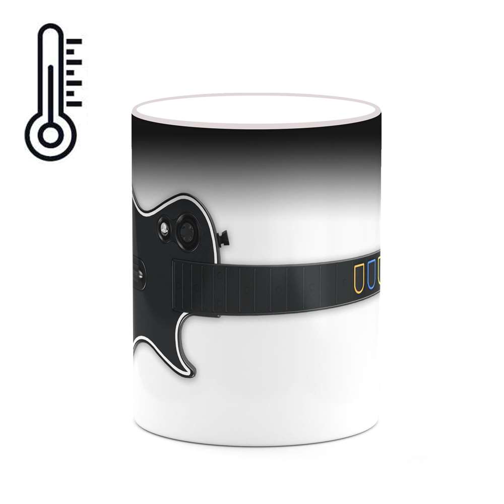 ماگ حرارتی کاکتی طرح گیتار مدل mgh20526