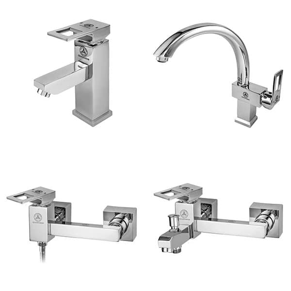 خرید و قیمت ست شیرآلات قهرمان مدل فلت رویال | نوین هوم