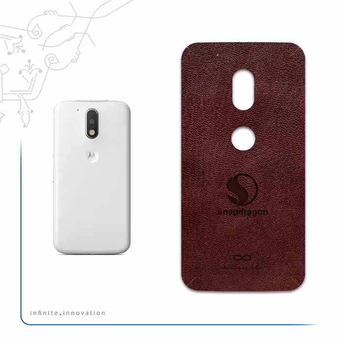برچسب پوششی ماهوت مدل NL-SNPDRGN مناسب برای گوشی موبایل موتورولا Moto G4 Play
